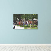 Toile Course de Saratoga historique "Phipps Stables" (Insitu (Plancher de Bois))