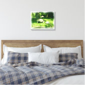 Toile Course de tortues (Insitu(Chambre))