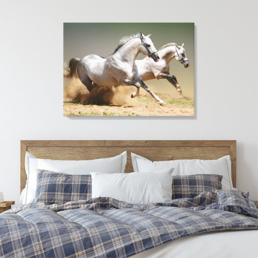 Toile Course des chevaux du vent (Insitu(Chambre))