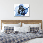 Toile Course des éléphants (Insitu(Chambre))