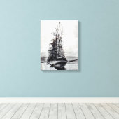 Toile Course des grands navires Regata Cutty Sark/Cutty  (Insitu (Plancher de Bois))