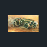 Toile Course du Grand Prix de France par Ethan Harper<br><div class="desc">Faites un voyage en machine avec ce tableau d'un Grand Prix de France par Ethan Harper. Vous pouvez sentir à quelle vitesse la voiture se déplace grâce au nuage de poussière traînant dans le sillage du véhicule. Prenez une copie pour la placer sur votre mur !</div>
