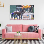 Toile Course historique de Saratoga (Insitu(Salon))