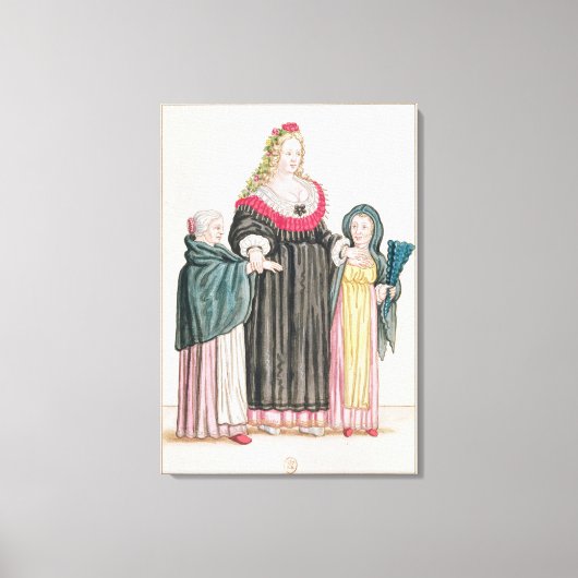 Toile Courtesan vénitien (Recto)