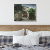 Toile Courtyard Cat (Insitu(Chambre))