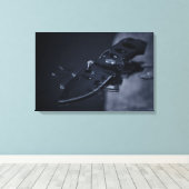 Toile Couteau sur noir (Insitu (Plancher de Bois))