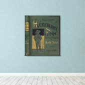 Toile Couverture de 'Adventures of Huckleberry Finn' par (Insitu (Plancher de Bois))