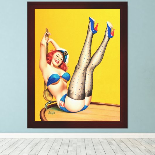 Toile Couverture de la pâte à modeler par Peter Driben (Insitu (Plancher de Bois))