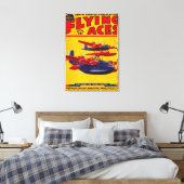 Toile Couverture du magazine Flying Aces (Insitu(Chambre))
