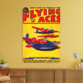 Toile Couverture du magazine Flying Aces (Insitu(Salon))