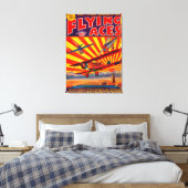 Toile Couverture du magazine Flying Aces 2 (Insitu(Chambre))