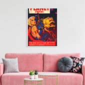 Toile Couverture du magazine Planet Stories (Insitu(Salon))