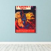 Toile Couverture du magazine Planet Stories (Insitu (Plancher de Bois))