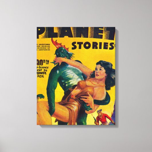 Toile Couverture du magazine Planet Stories 6 (Recto)