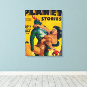 Toile Couverture du magazine Planet Stories 6 (Insitu (Plancher de Bois))