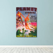 Toile Couverture du magazine Planet Stories 7 (Insitu (Plancher de Bois))