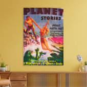 Toile Couverture du magazine Planet Stories 7 (Insitu(Salon))