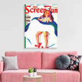 Toile Couverture du magazine Real Screen Fun (Insitu(Salon))