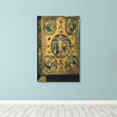 Toile Couverture évangélique, or avec repousse (Insitu (Plancher de Bois))