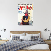 Toile Couverture Magazine Ace High (Insitu(Chambre))