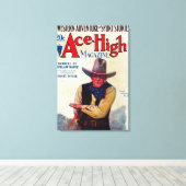 Toile Couverture Magazine Ace High (Insitu (Plancher de Bois))