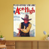 Toile Couverture Magazine Ace High (Insitu(Salon))