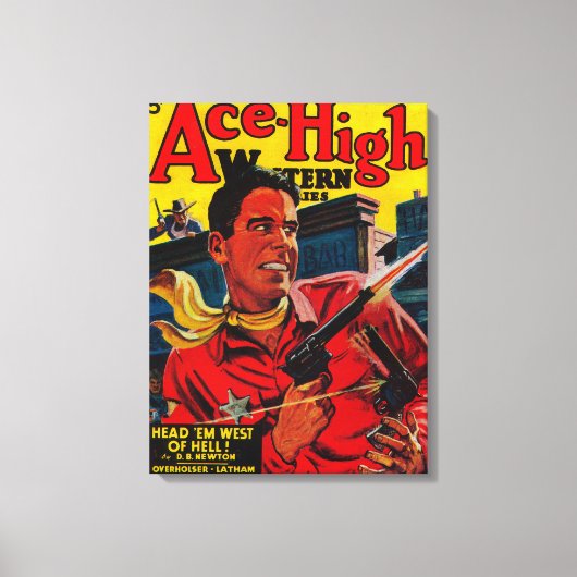 Toile Couverture Magazine Ace High 3 (Recto)