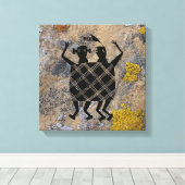 Toile Couverture Mariage, mimbres Poterie Design (Insitu (Plancher de Bois))