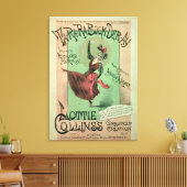 Toile Couverture musicale pour Ta-Ra-Ra-Boom-Der-Ay, pub (Insitu(Salon))