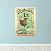 Toile Couverture musicale pour Ta-Ra-Ra-Boom-Der-Ay, pub (Insitu (Plancher de Bois))
