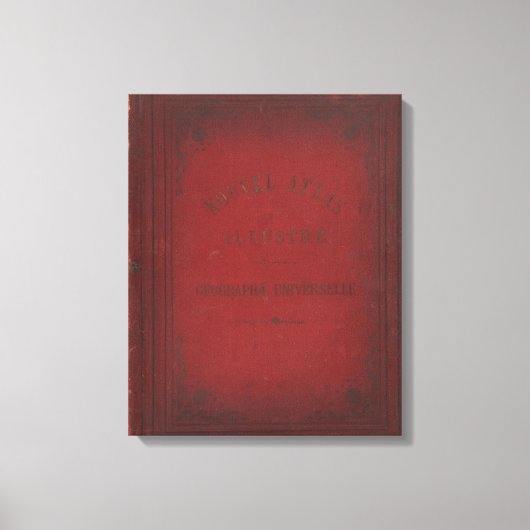 Toile Couvre le Nouvel Atlas (Recto)