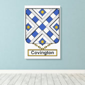 Toile Covington Family Crest (Insitu (Plancher de Bois))