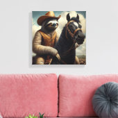 Toile Cow-boy de la paresse (Insitu(Salon))