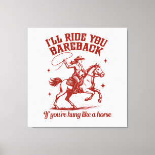 Toile Cow-girls Western Wild West 