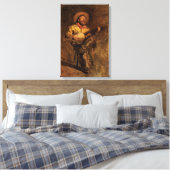 Toile Cowboy chantant vintage par Thomas Eakins (Insitu(Chambre))