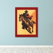 TOILE COWBOY SWAG # 3 (Insitu (Plancher de Bois))