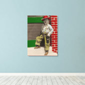 Toile cowboy urbain (Insitu (Plancher de Bois))