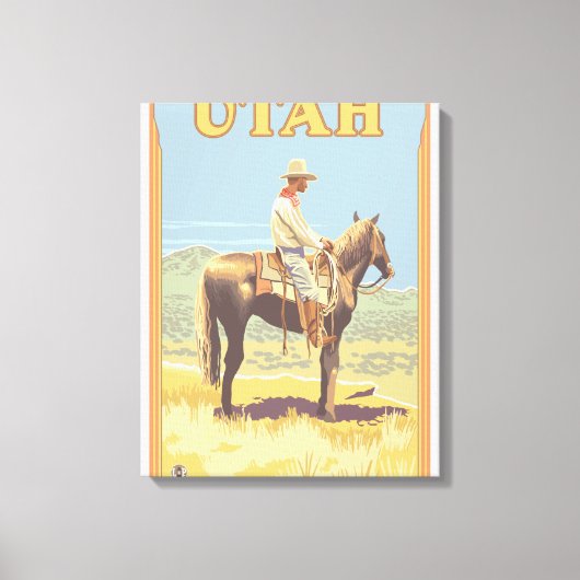 Toile Cowboy (Vue latérale)Utah (Recto)
