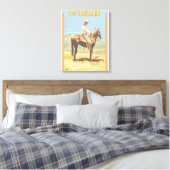 Toile Cowboy (Vue latérale)Utah (Insitu(Chambre))