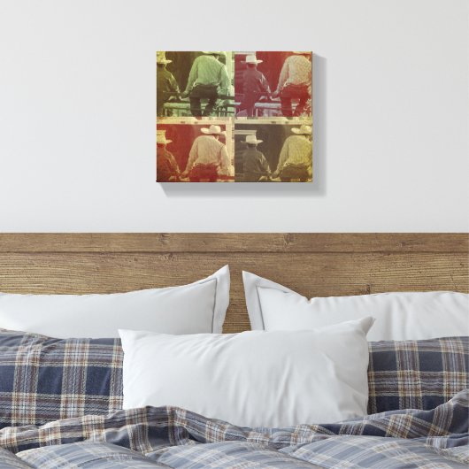 Toile Cowboys (Insitu(Chambre))