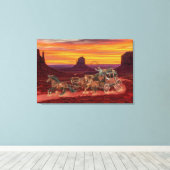 TOILE COWBOYS DE STAGECOACH (Insitu (Plancher de Bois))