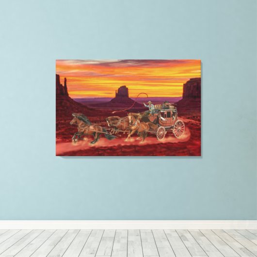 TOILE COWBOYS DE STAGECOACH (Insitu (Plancher de Bois))