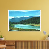 Toile Cowlitz River, Randle, Washington (Insitu(Salon))