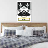 Toile Coy Family Crest (Insitu(Chambre))