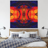 Toile Coyote Peyote Mandala (Insitu(Chambre))