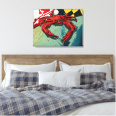 Toile Crabe citoyen du Maryland (Insitu(Chambre))