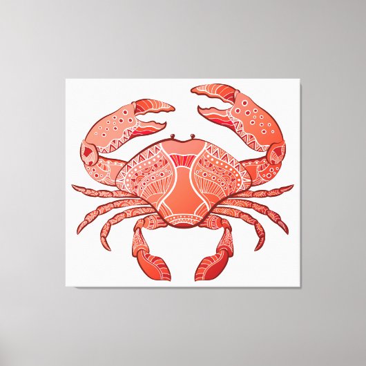 Toile Crabe de style (Recto)