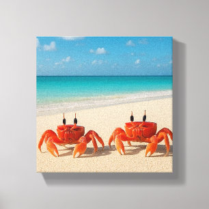 Toile Crabe entre mondes - série limitée d'évasion