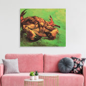 Toile Crabe sur le Dos par Vincent van Gogh (Insitu(Salon))
