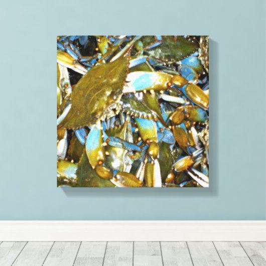 Toile Crabes bleus du Maryland (Insitu (Plancher de Bois))